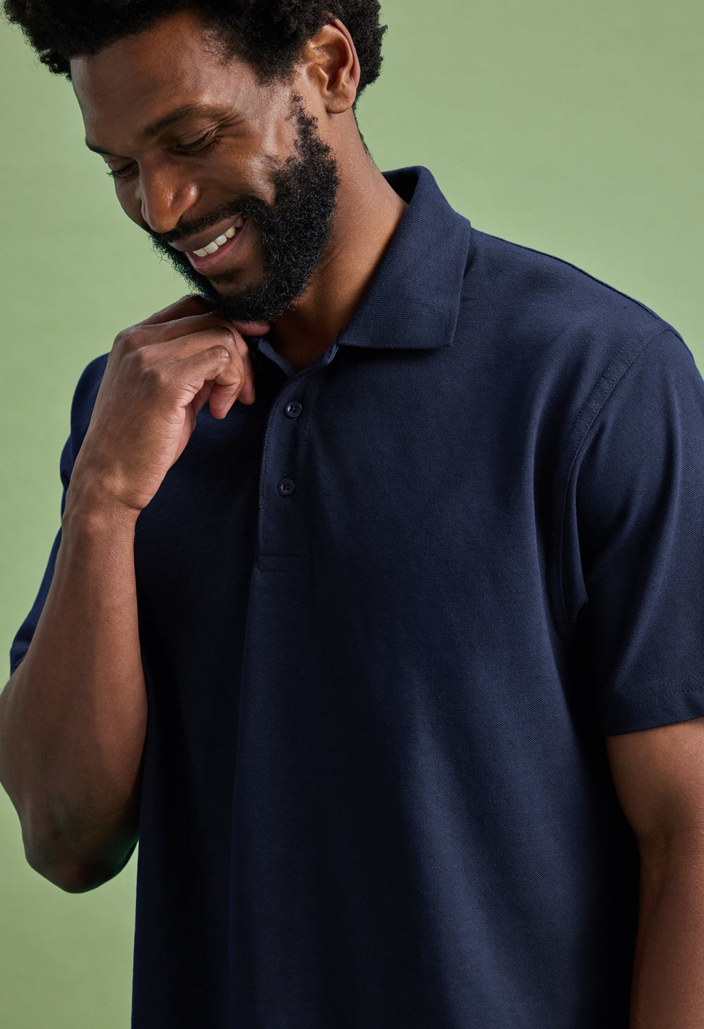 Unisex Eco Polo Shirt - 220gsm Recycled Polyester & Cotton | 6 Colours