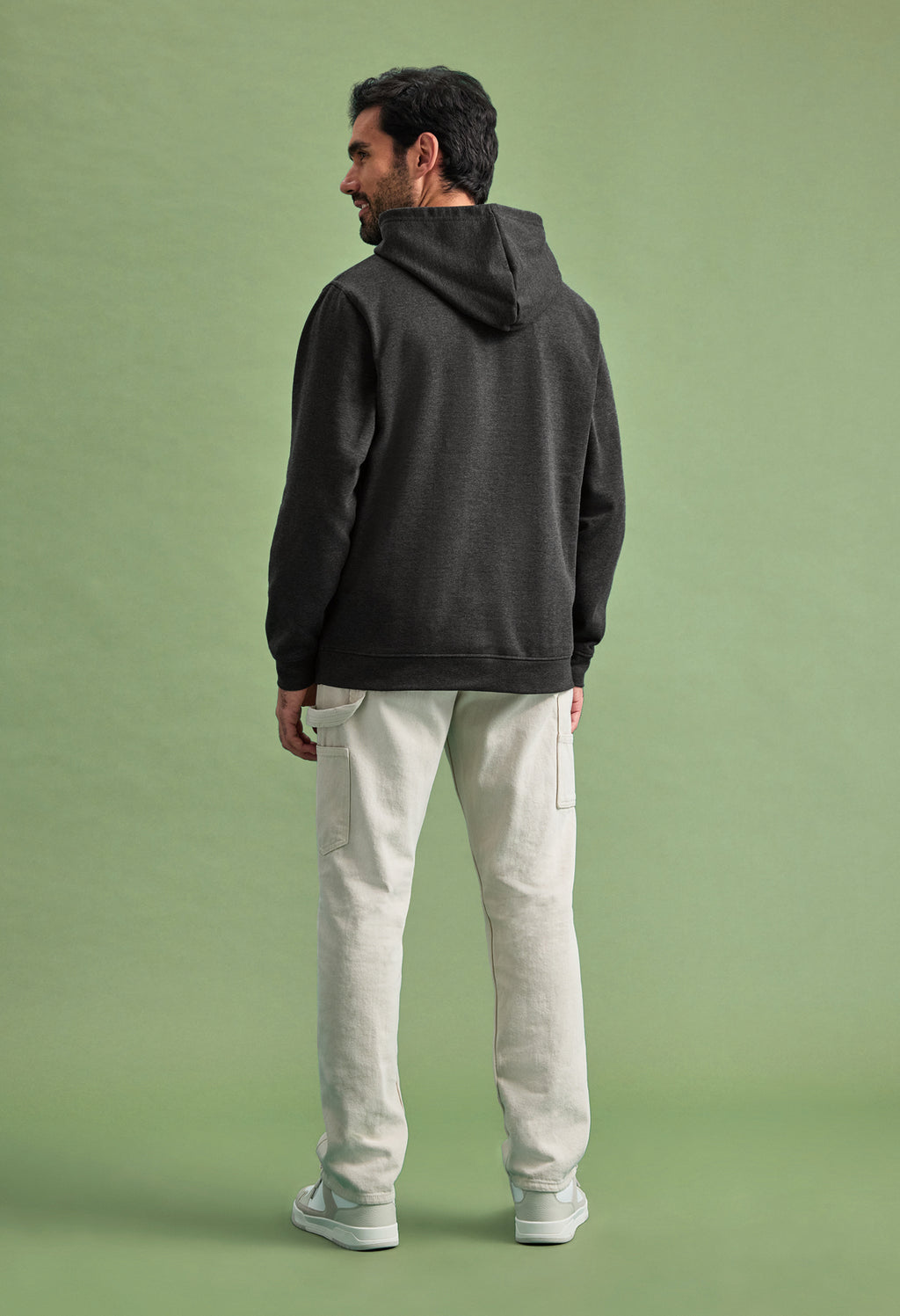 Eco Hoodie - Back View