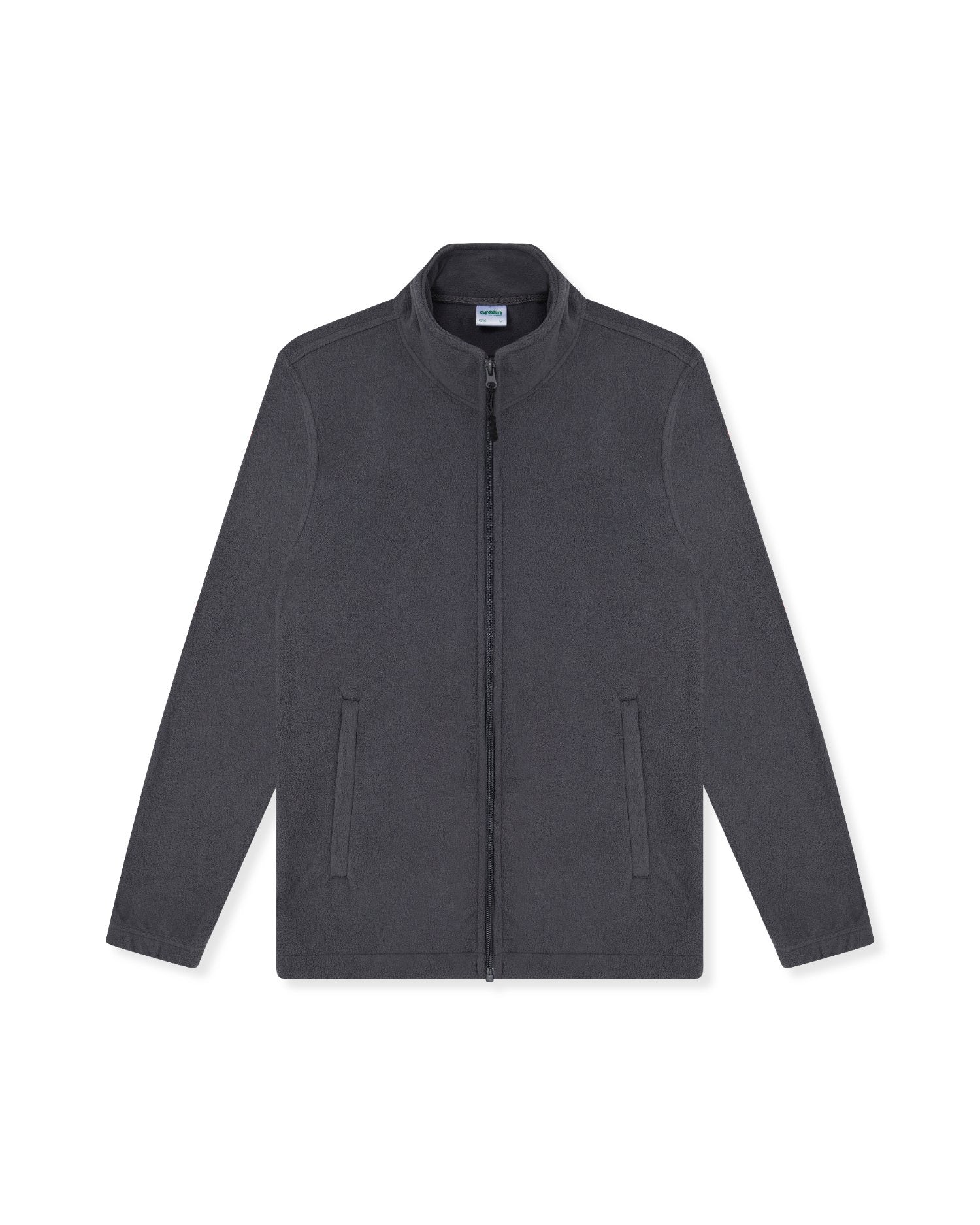 Eco Full Zip Fleece Jacket - Charcoal