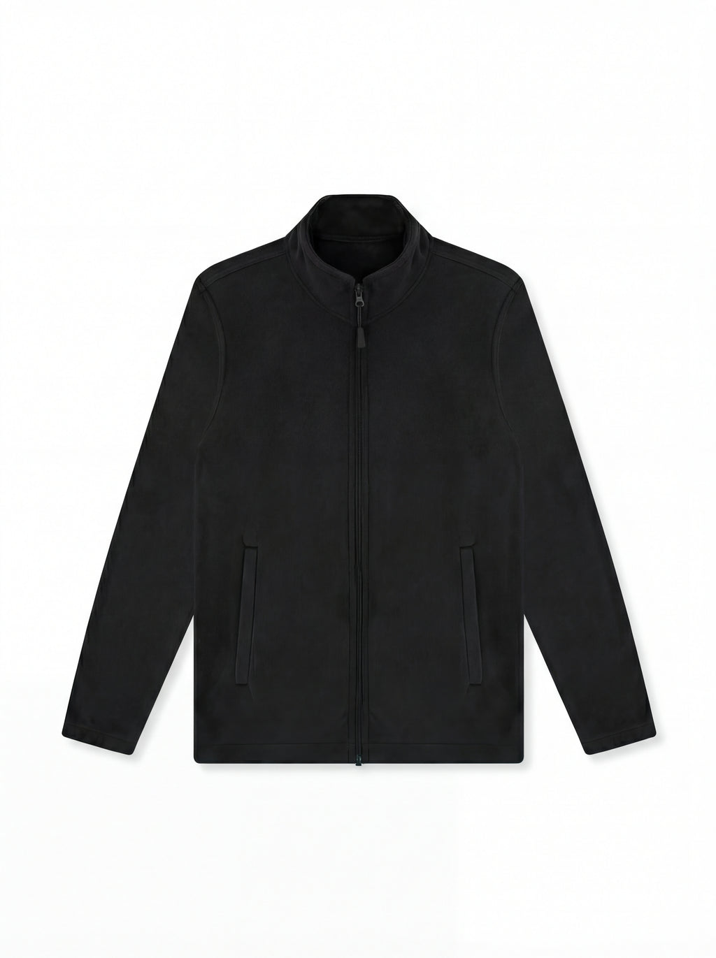 Eco Full Zip Fleece Jacket - Black