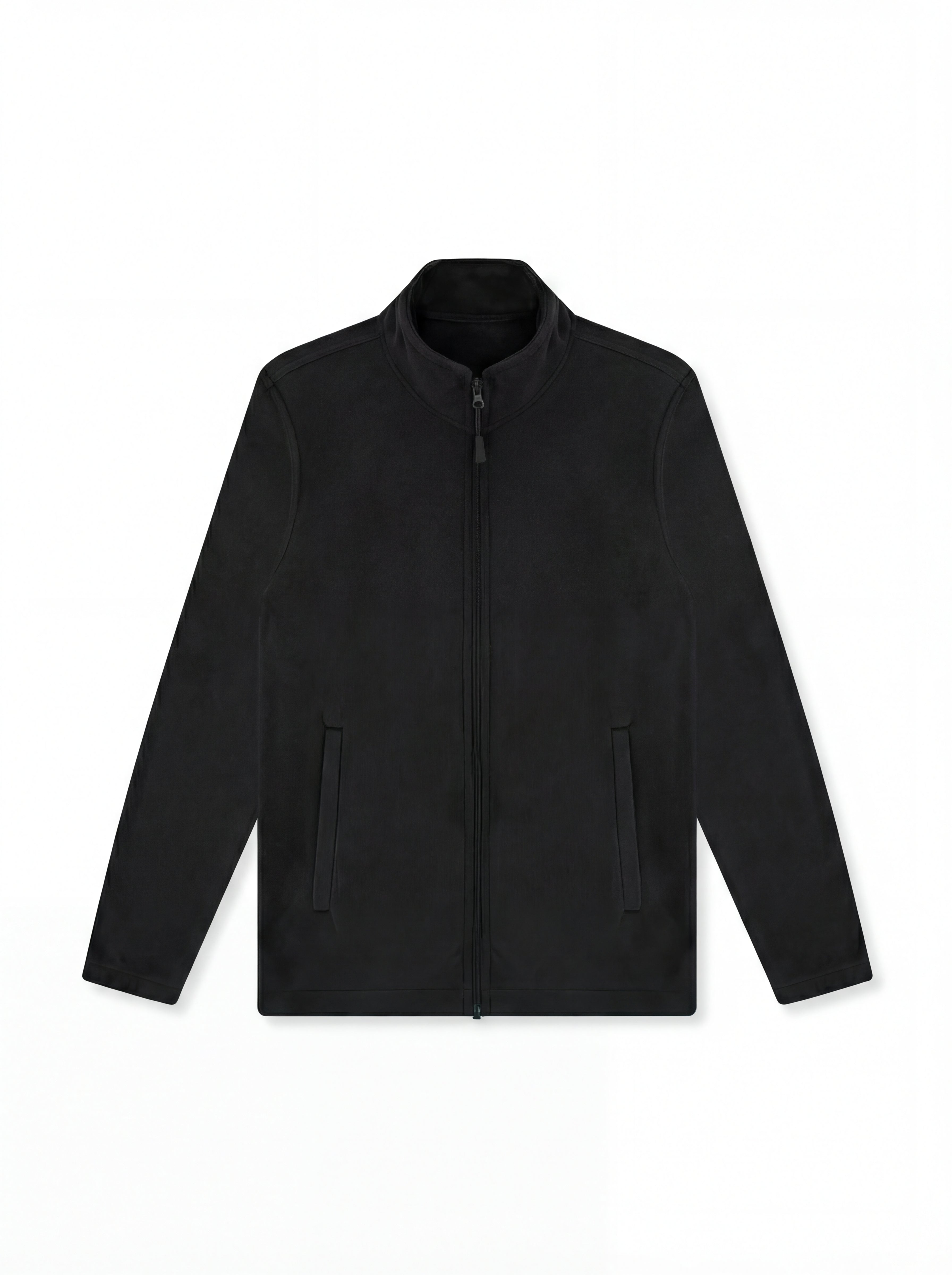 Eco Full Zip Fleece Jacket - Black