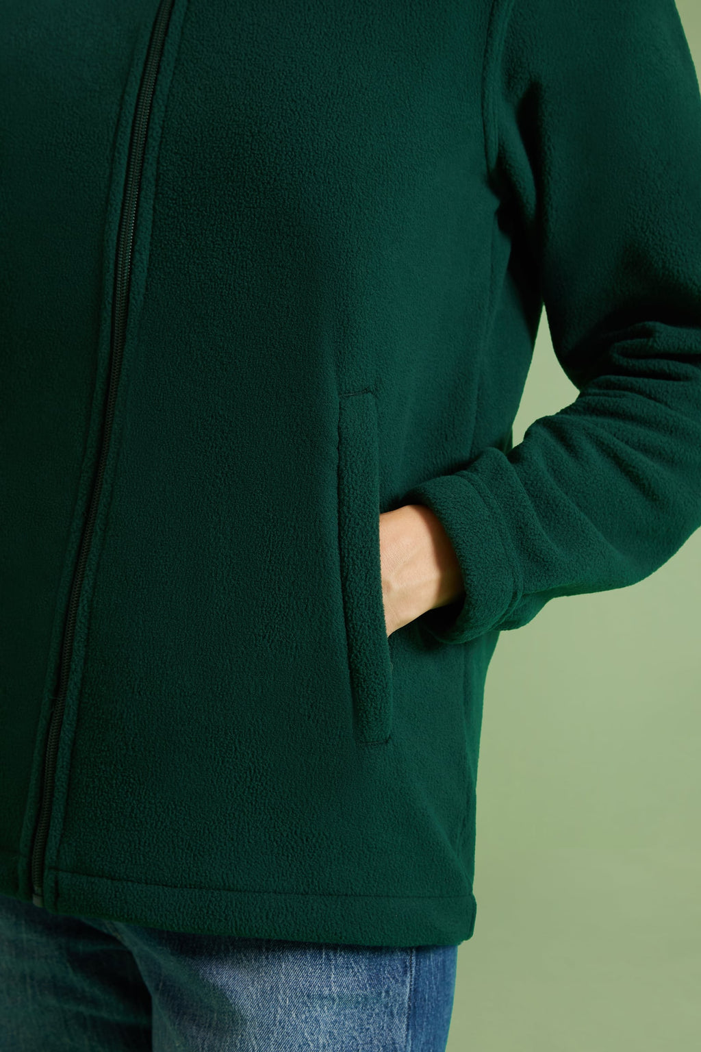 Unisex Eco Full Zip Fleece Jacket - 300gsm 100% Recycled Anti-Pill Fleece | 5 Colours