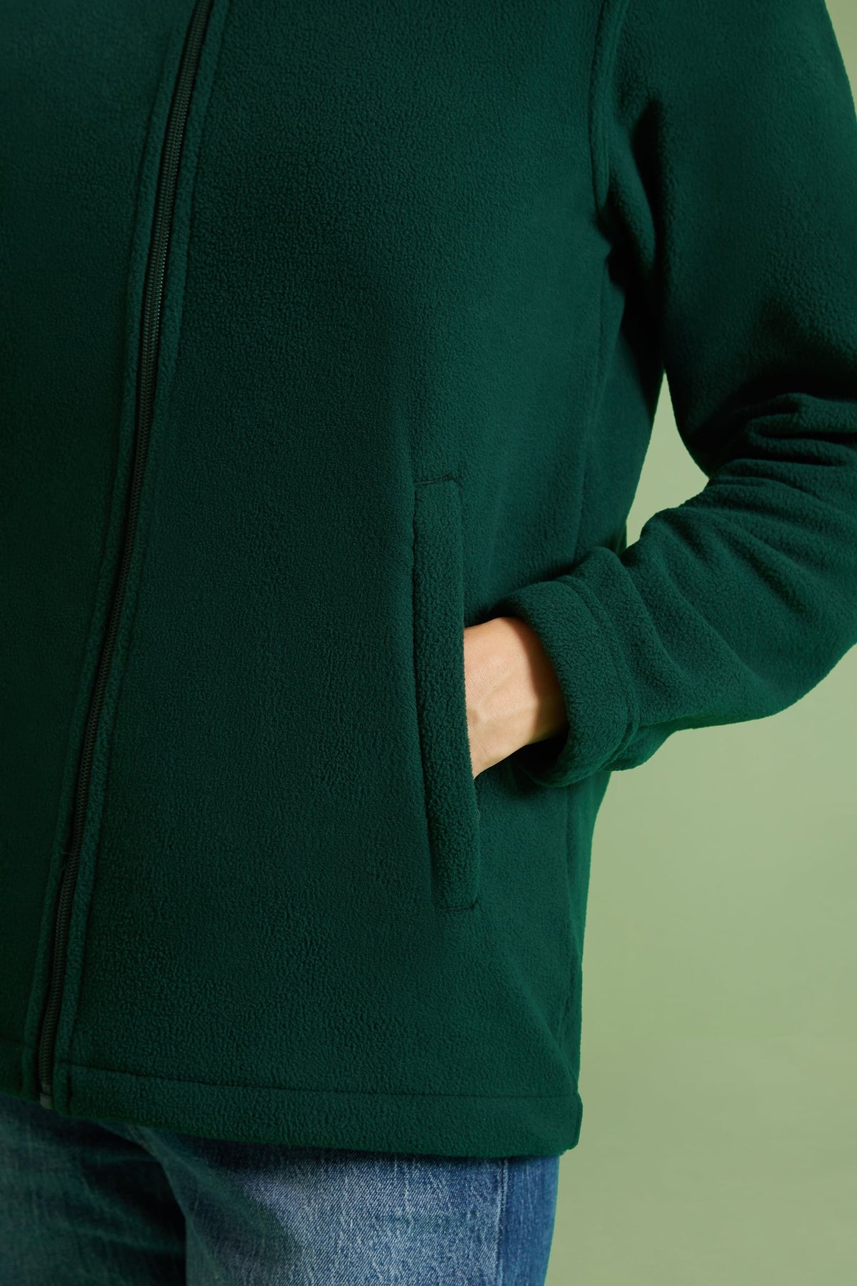 Unisex Eco Full Zip Fleece Jacket - 300gsm 100% Recycled Anti-Pill Fleece | 5 Colours