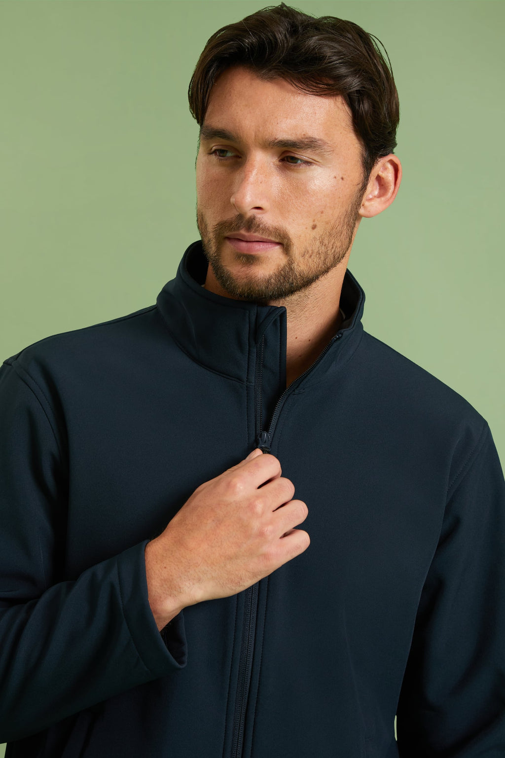 Unisex Eco Full Zip Softshell Jacket - 325gsm Recycled Softshell, Windproof | 3 Colours