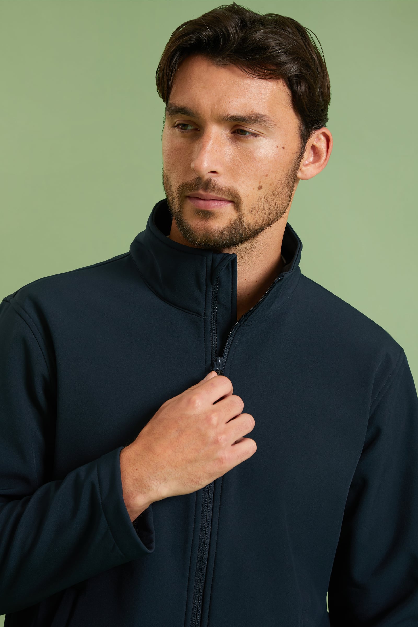 Unisex Eco Full Zip Softshell Jacket - 325gsm Recycled Softshell, Windproof | 3 Colours