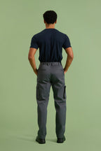 Unisex Eco Workwear Cargo Trouser - front view