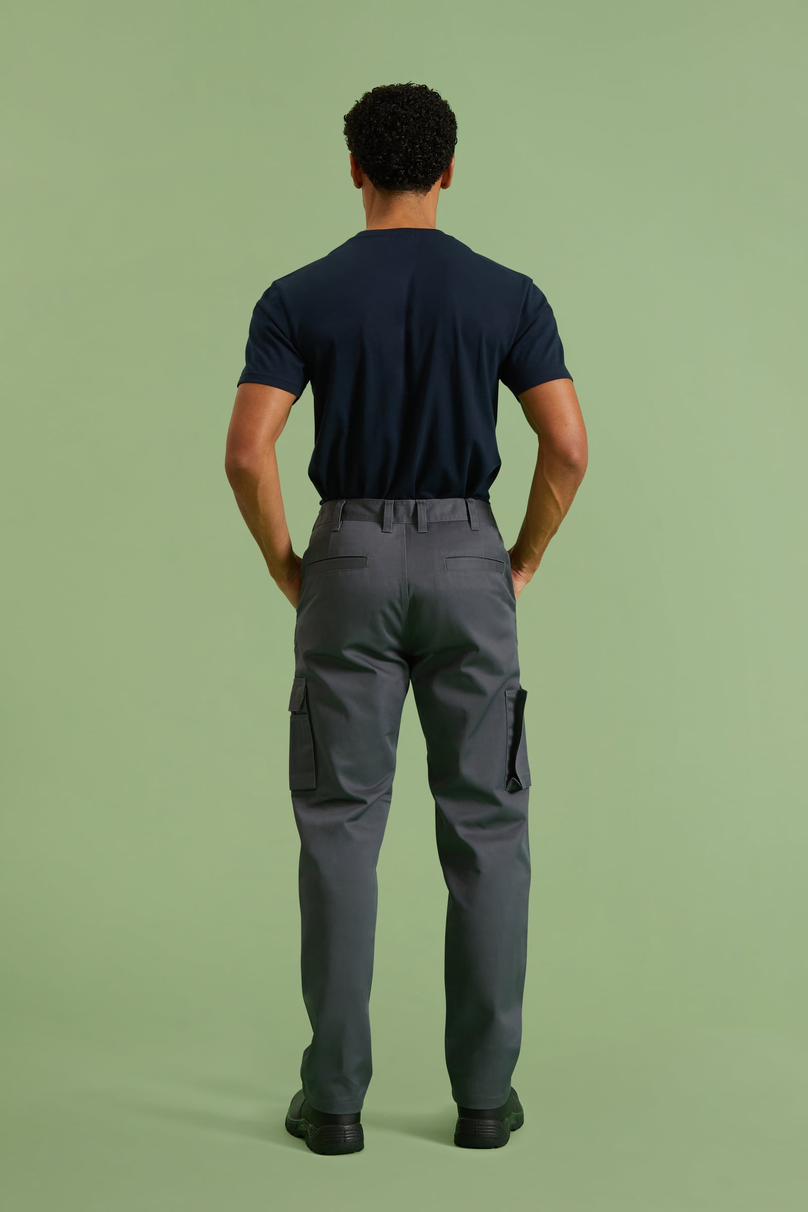 Unisex Eco Workwear Cargo Trouser - 245gsm Recycled Polycotton, Cargo Pockets | 3 Colours