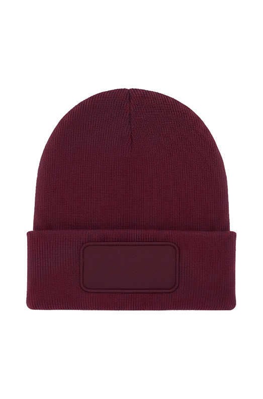 Rectangular Patch Beanie by wrapandcover.co.uk Uniforms teamwear and corporate giftsSpecialising in Central London and the home counties