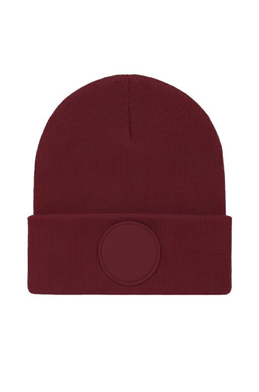 Circular Patch Beanie by wrapandcover.co.uk Uniforms teamwear and corporate giftsSpecialising in Central London and the home counties