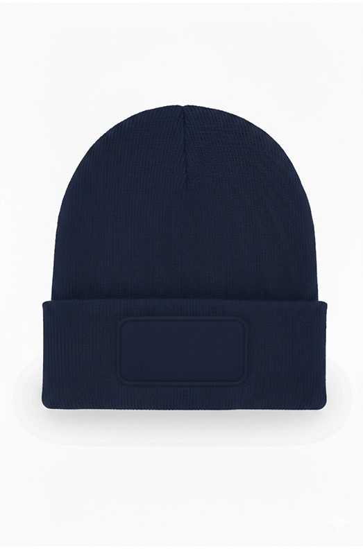 Rectangular Patch Beanie by wrapandcover.co.uk Uniforms teamwear and corporate giftsSpecialising in Central London and the home counties