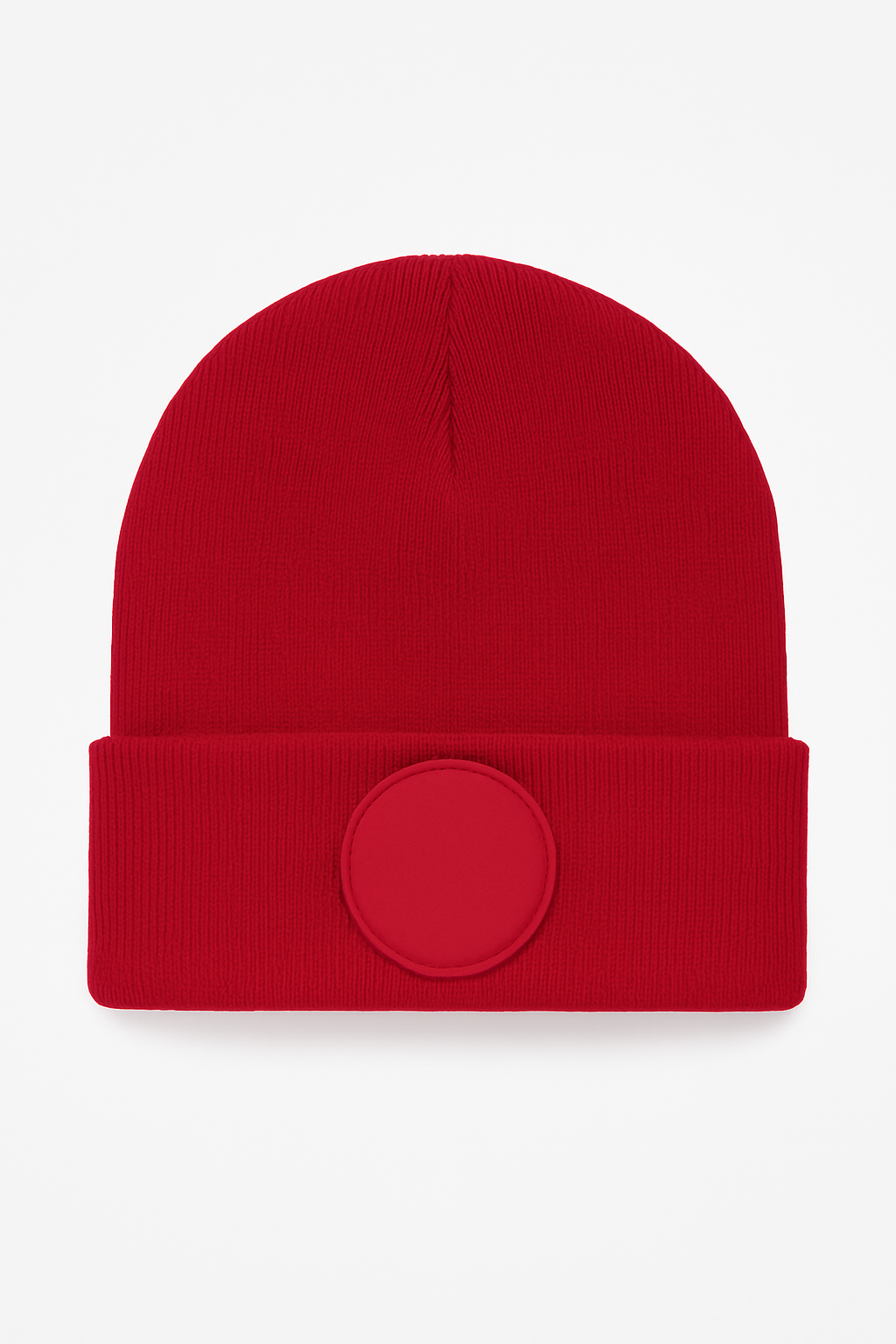 Circular Patch Beanie by wrapandcover.co.uk Uniforms teamwear and corporate giftsSpecialising in Central London and the home counties