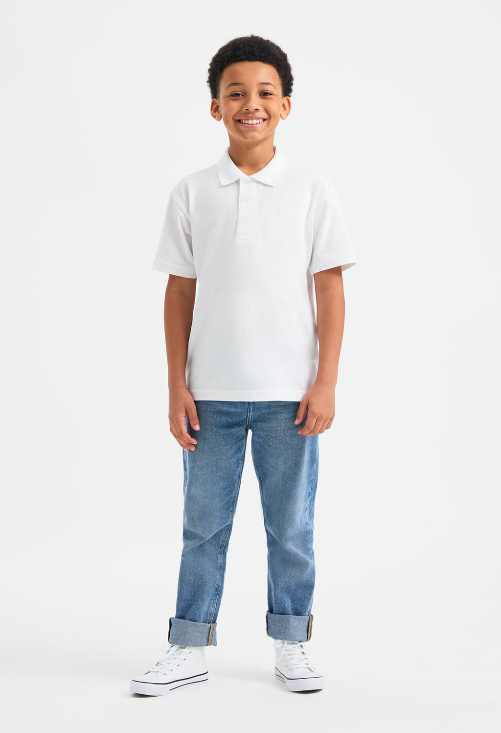 Children's Classic Polo Shirt - 220gsm 50/50 Polycotton | 12 Colours
