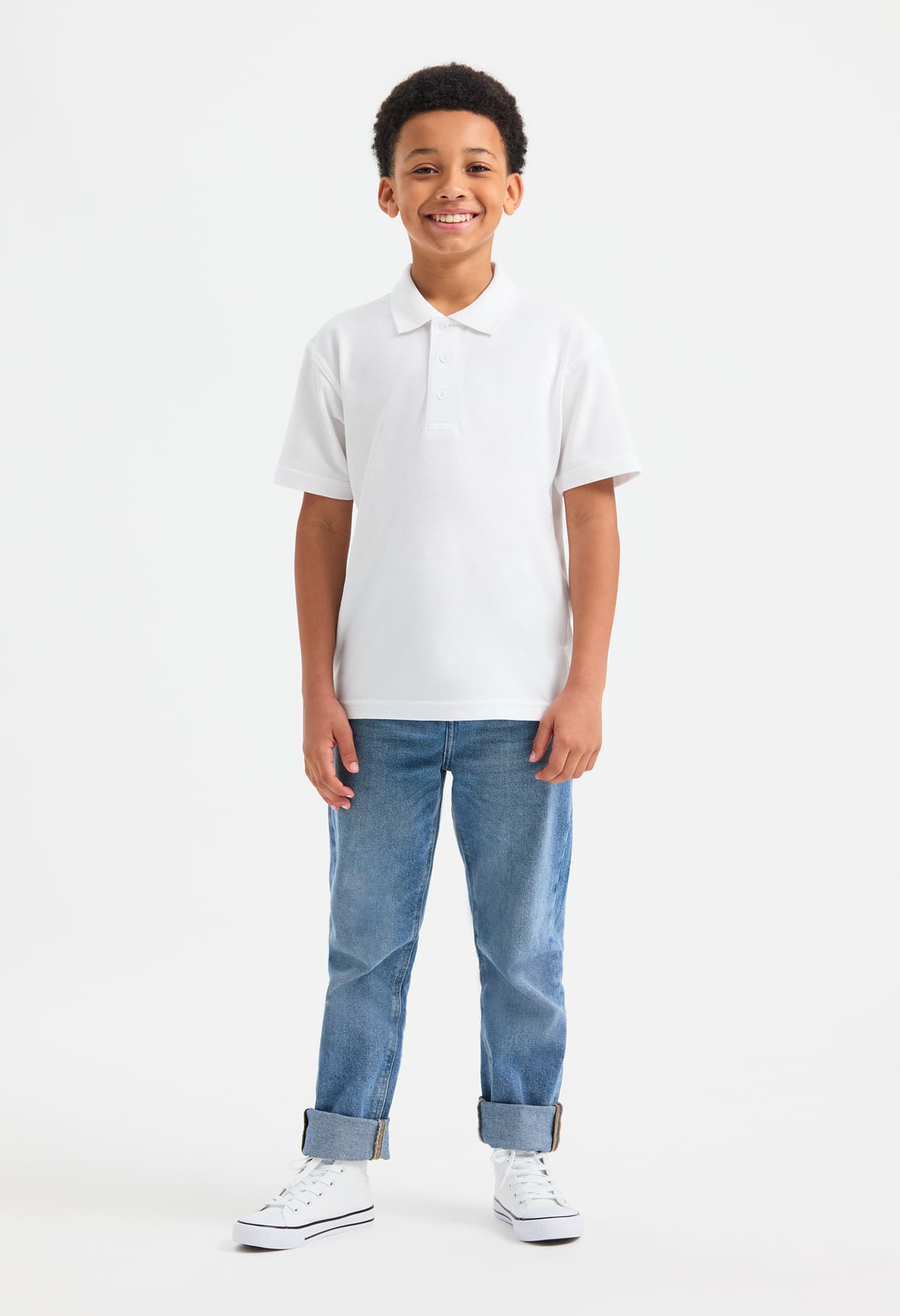Children's Classic Polo Shirt - 220gsm 50/50 Polycotton | 12 Colours