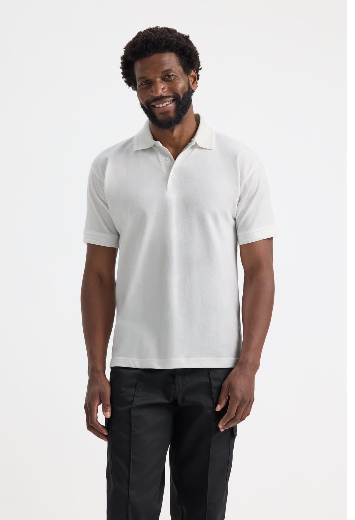 Unisex Heavyweight Cotton Polo Shirt - 250gsm 100% Ring-Spun Combed Cotton | 6 Colours