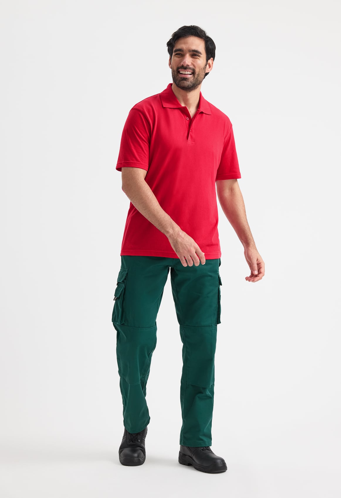 Unisex Active Polo Shirt - 200gsm 50/50 Polycotton | 12 Colours