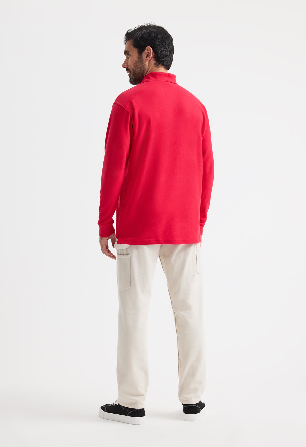 Unisex Long Sleeve Classic Polo Shirt - 220gsm 50/50 Polycotton | 9 Colours