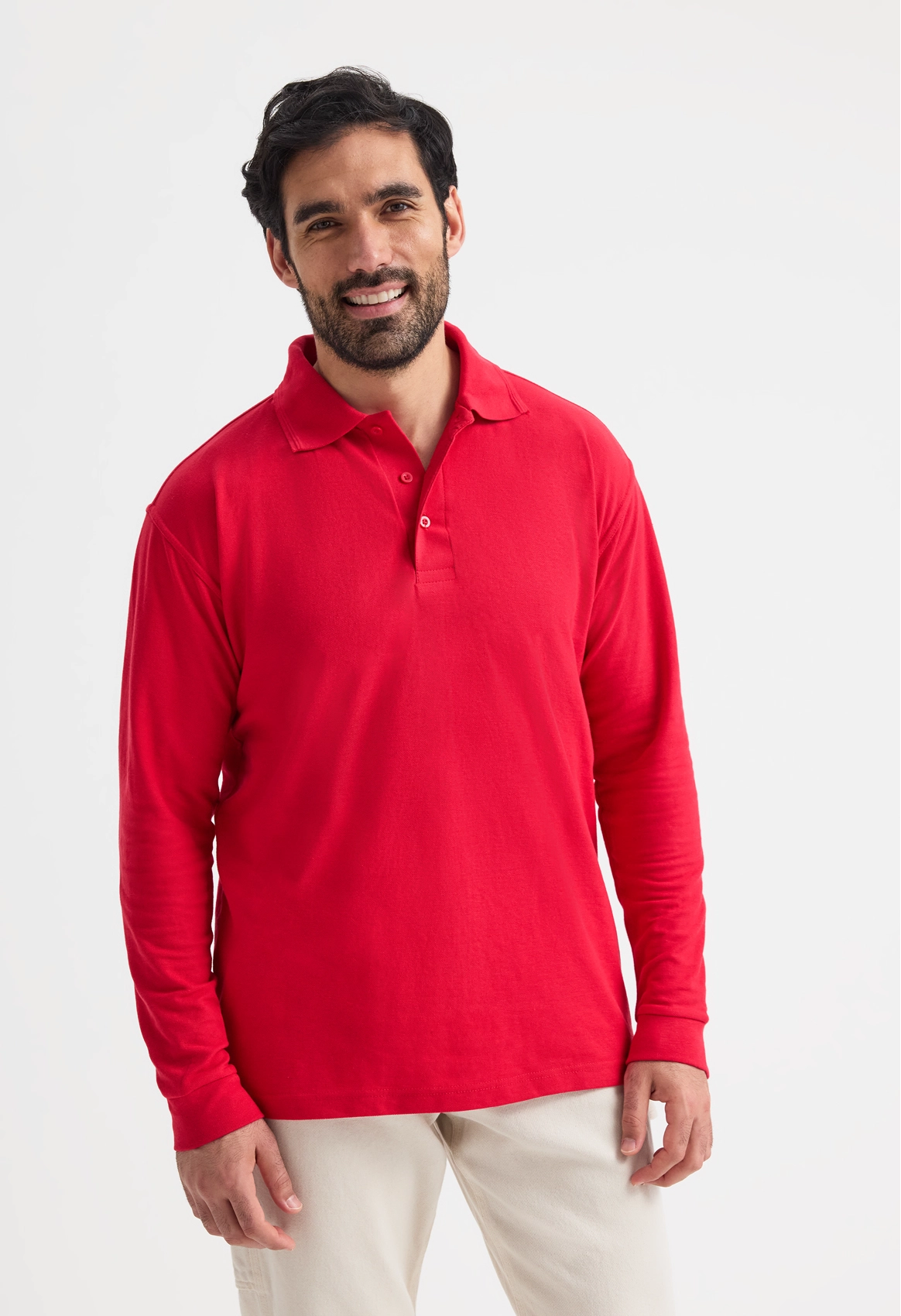 Longsleeve Classic Poloshirt by wrapandcover.co.uk Uniforms, teamwear and custom corporate apparel. Specialising in Central London and the home counties.