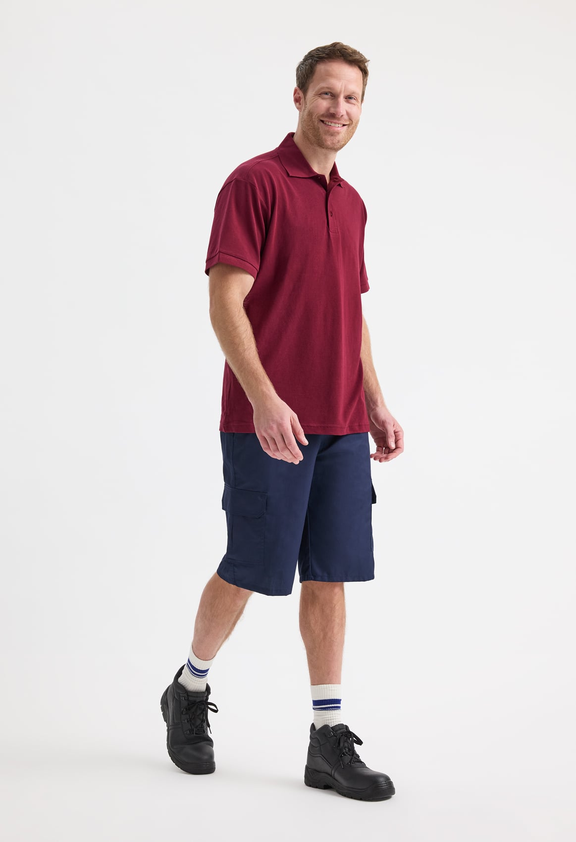 Unisex Active Cotton Polo Shirt - 180gsm 100% Ring-Spun Combed Cotton | 17 Colours