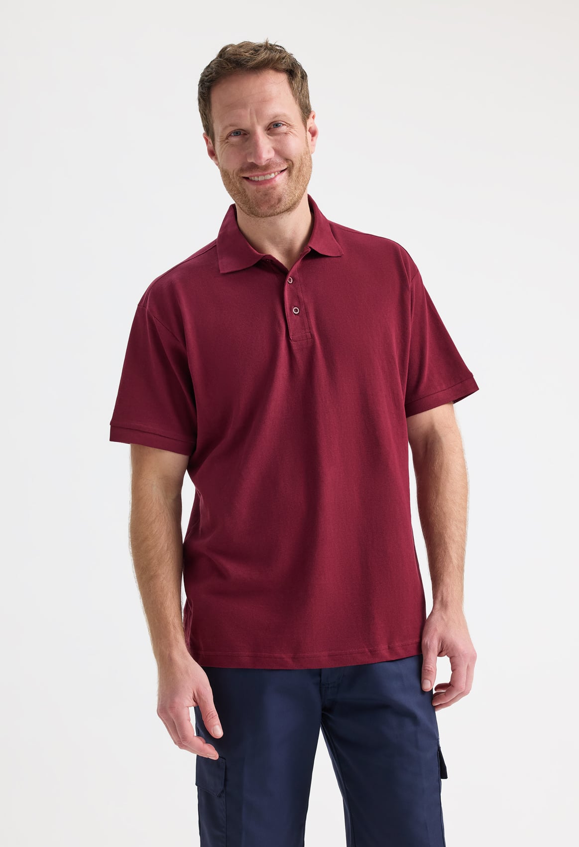 Unisex Active Cotton Polo Shirt - 180gsm 100% Ring-Spun Combed Cotton | 17 Colours