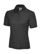 Ladies' Active Cotton Polo Shirt - 180gsm 100% Ring-Spun Combed Cotton | 14 Colours in Charcoal