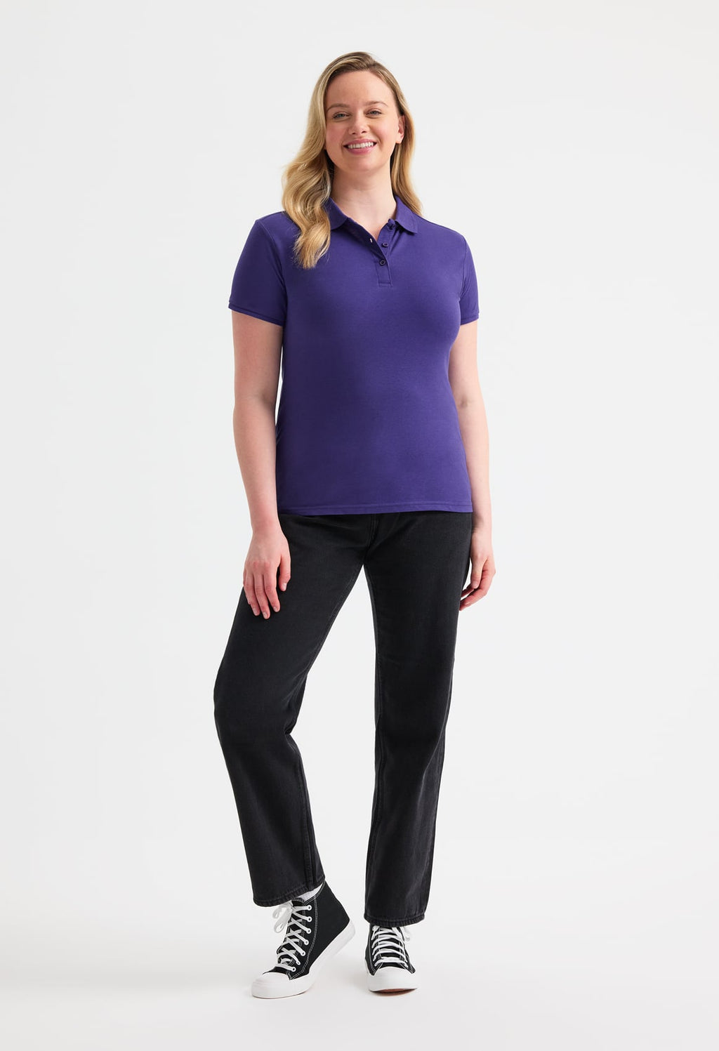 Ladies' Active Cotton Polo Shirt - 180gsm 100% Ring-Spun Combed Cotton | 14 Colours