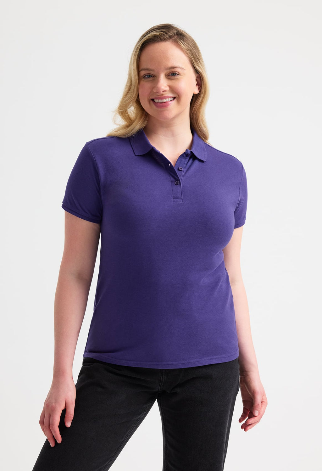 Ladies' Active Cotton Polo Shirt - 180gsm 100% Ring-Spun Combed Cotton | 14 Colours