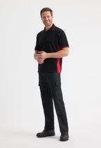Two Tone Polo Shirt - Front View