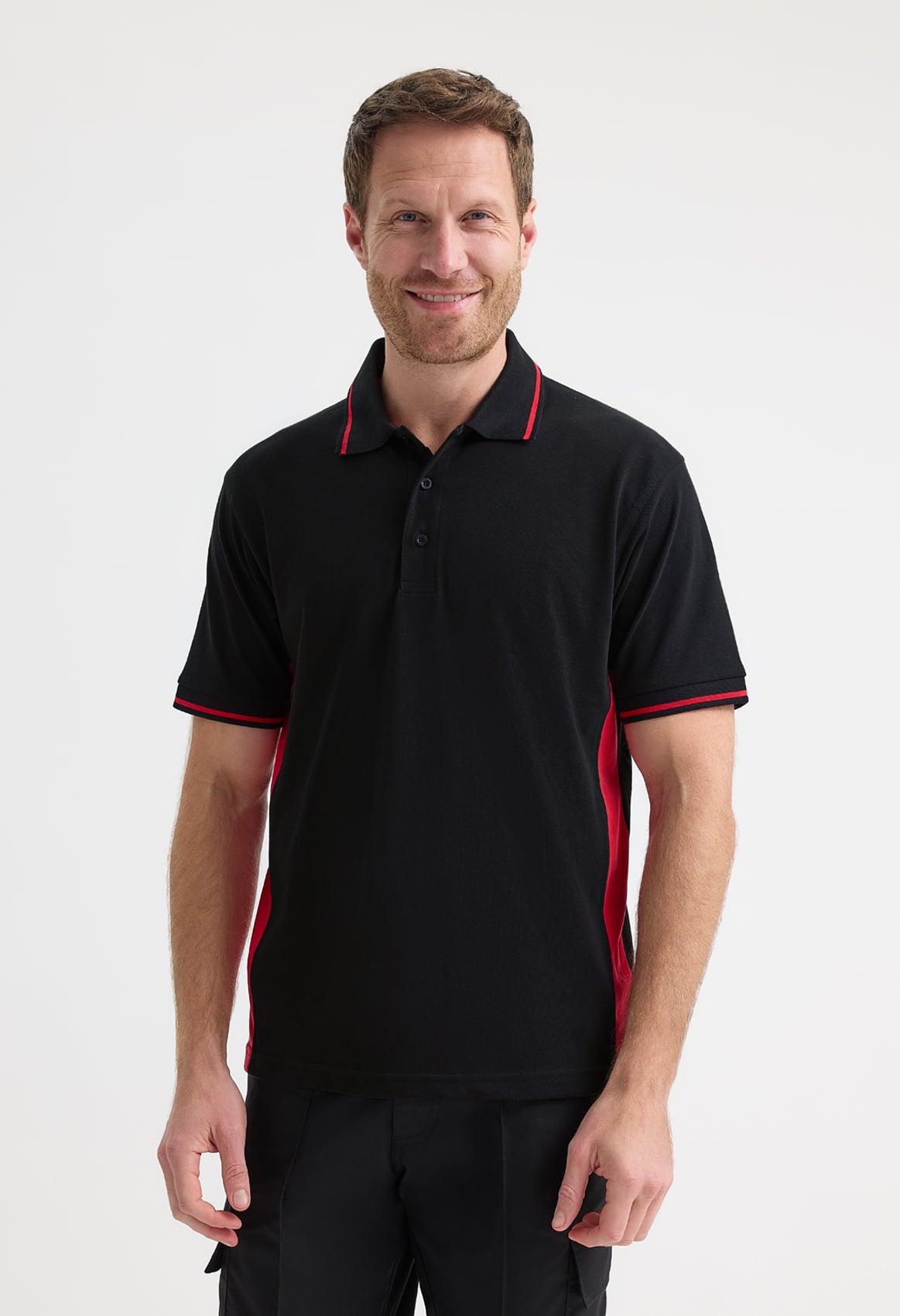 Unisex Two Tone Polo Shirt - 200gsm 50/50 Polycotton | 5 Colours