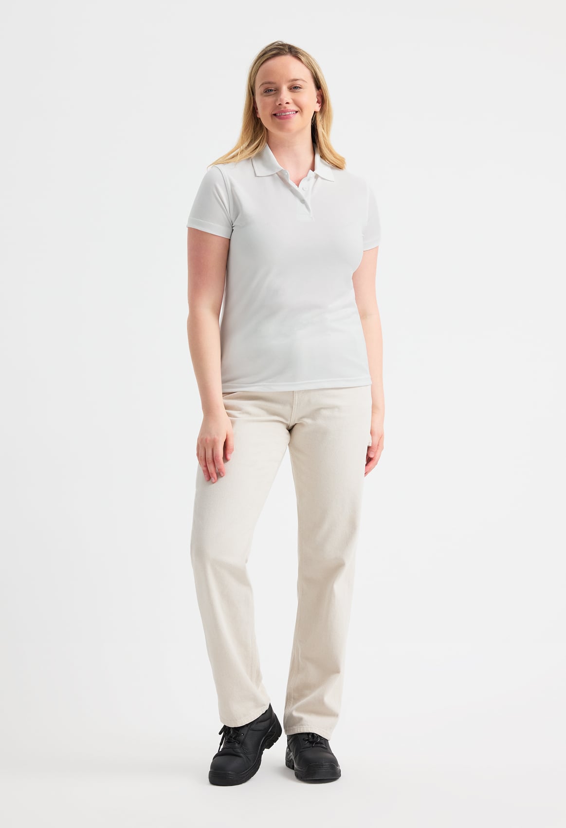 Ladies' Ultra Cool Workwear Polo Shirt - 200gsm 100% Polyester | 5 Colours