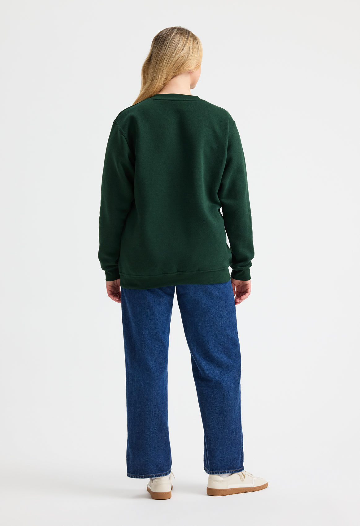 Classic V-Neck Sweatshirt - Back View