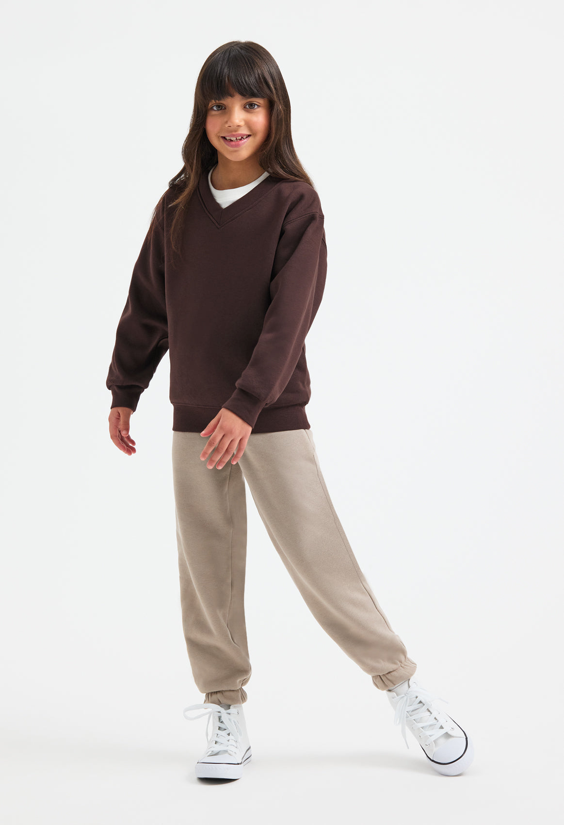 Childrens Classic V-Neck Sweatshirt