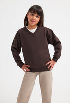 Children's Classic V-Neck Sweatshirt - 300gsm 50/50 Polycotton | 9 Colours