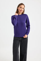 Ladies' Deluxe Crew Neck Sweatshirt - 280gsm 60/40 Ring-Spun Cotton | 8 Colours