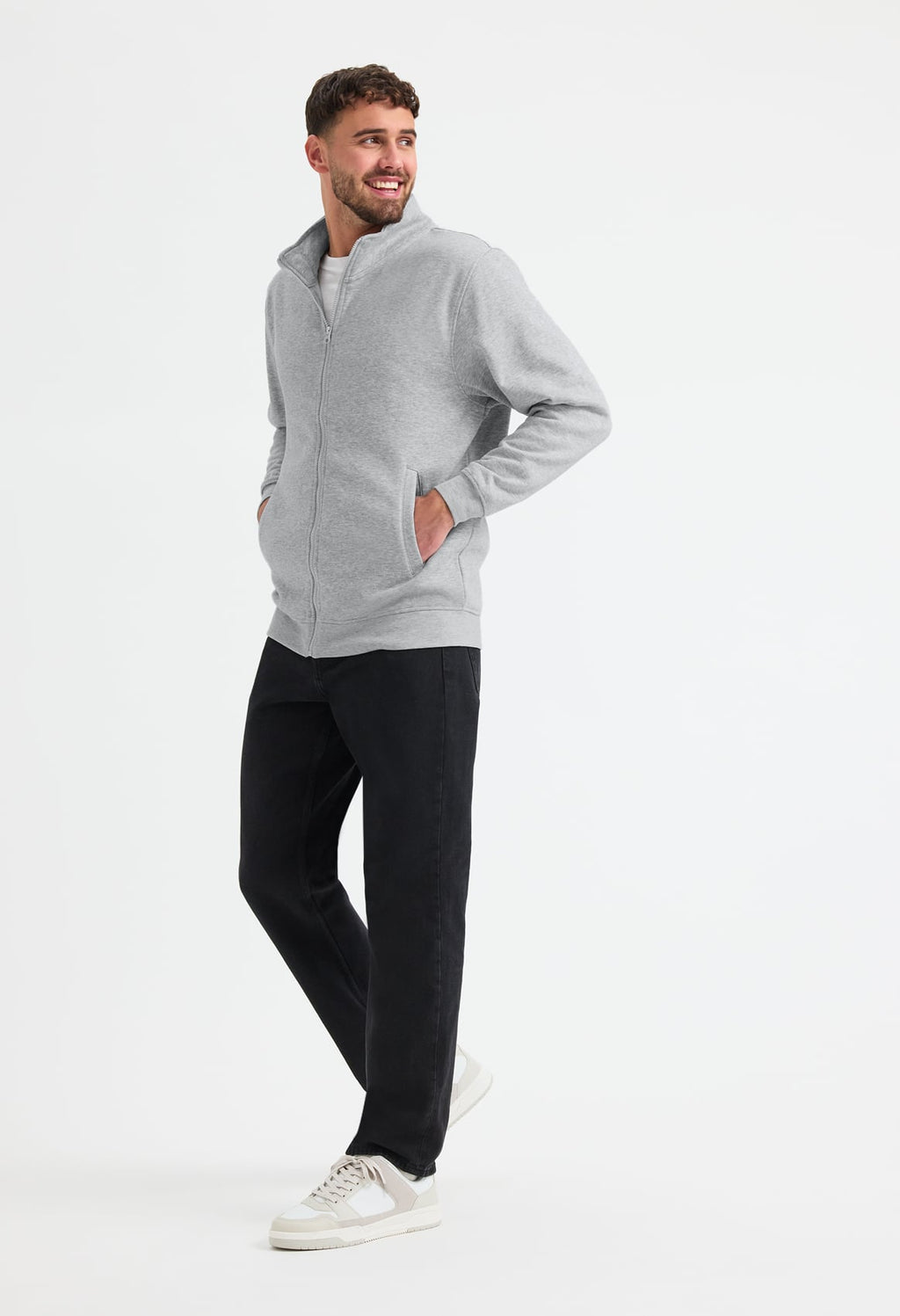 Unisex Deluxe Sweat Jacket - 280gsm 60/40 Ring-Spun Cotton | 5 Colours