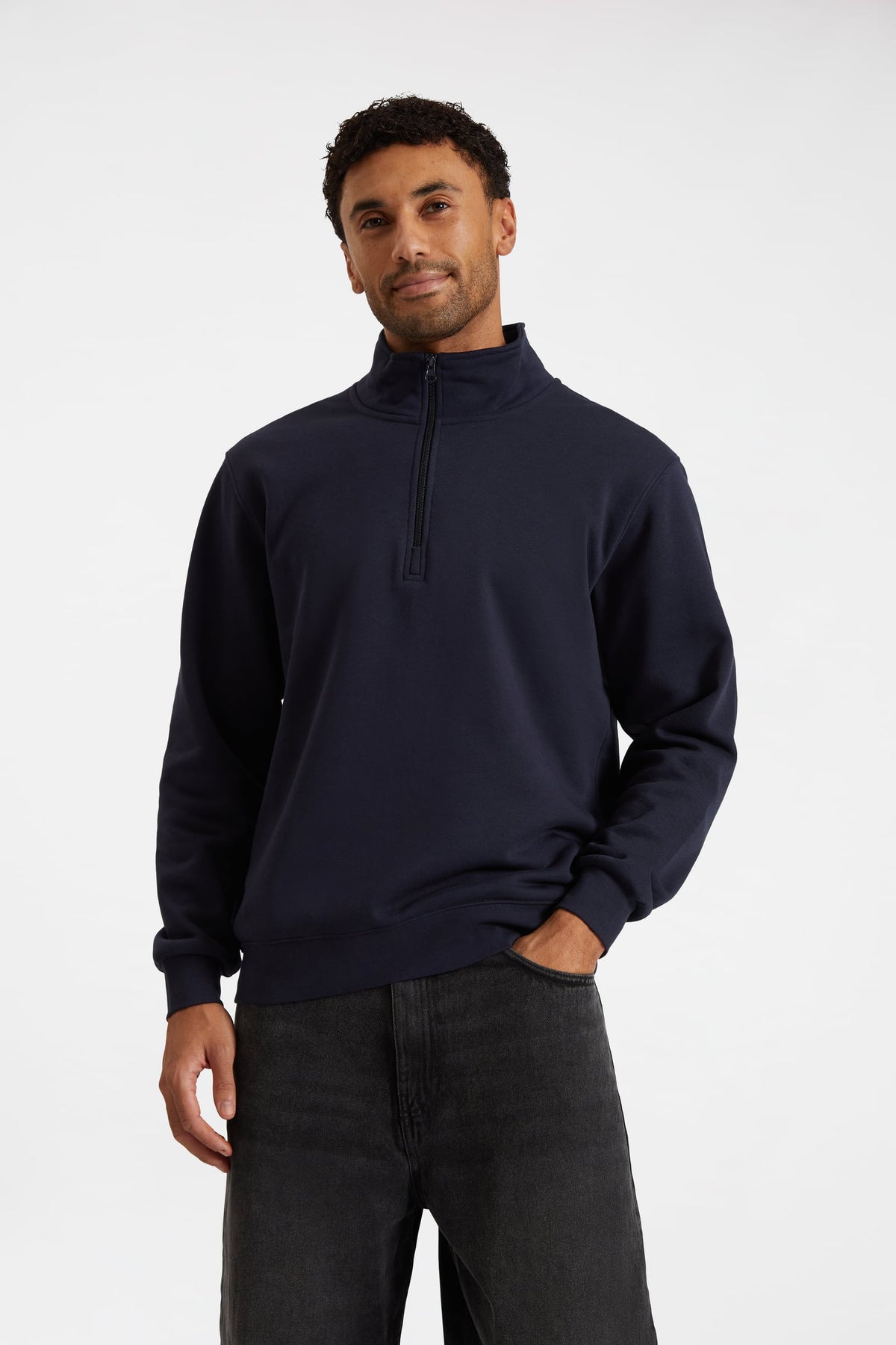 Unisex Quarter Zip Sweatshirt - 300gsm 50/50 Polycotton | 3 Colours