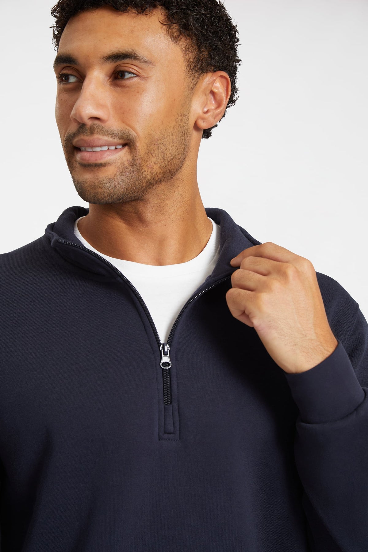 Unisex Quarter Zip Sweatshirt - 300gsm 50/50 Polycotton | 3 Colours