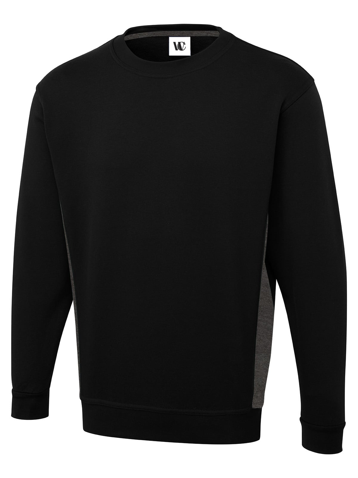 Unisex Two Tone Crew Neck Sweatshirt - 280gsm 60/40 Cotton-Rich | 5 Colours