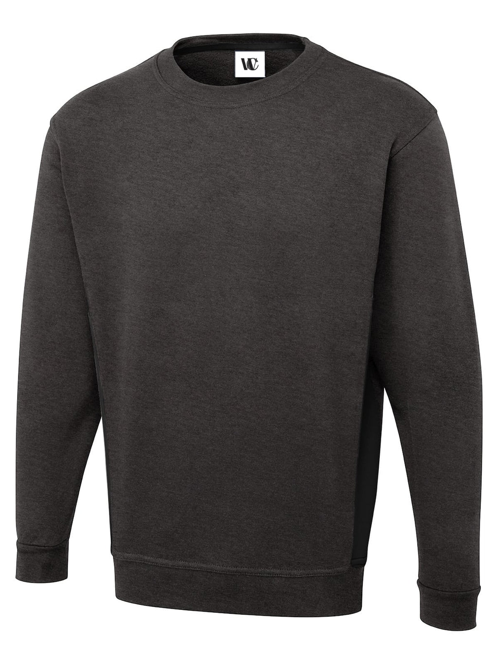 Unisex Two Tone Crew Neck Sweatshirt - 280gsm 60/40 Cotton-Rich | 5 Colours