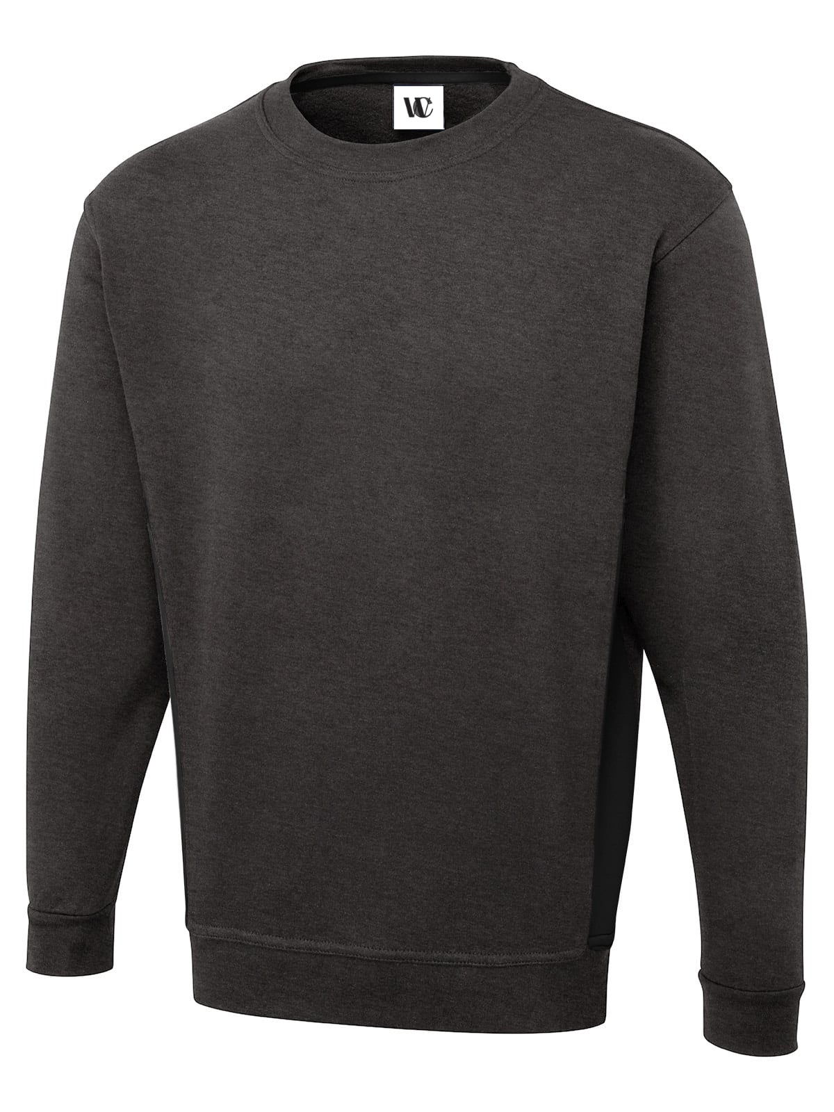 Unisex Two Tone Crew Neck Sweatshirt - 280gsm 60/40 Cotton-Rich | 5 Colours