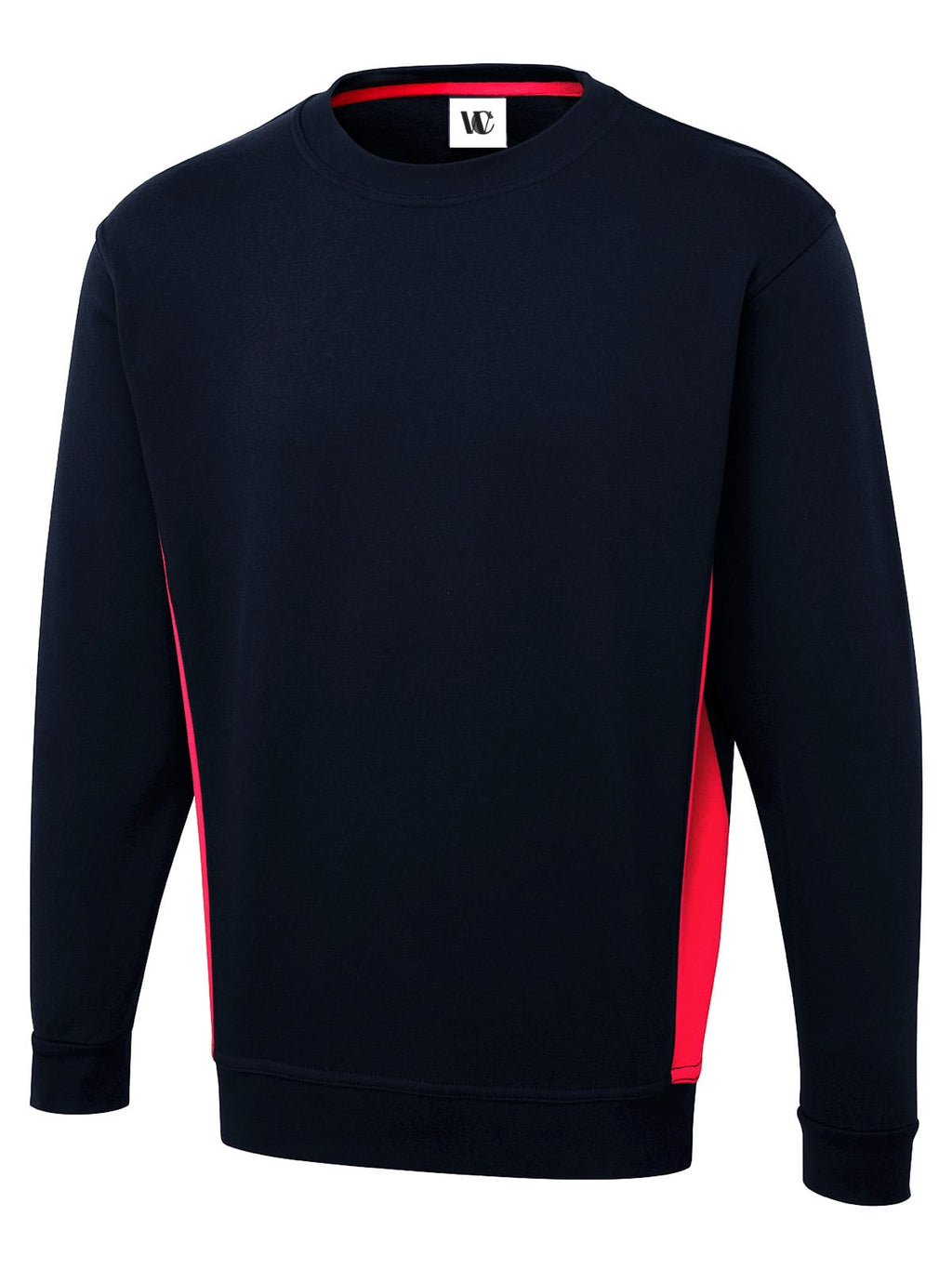 Unisex Two Tone Crew Neck Sweatshirt - 280gsm 60/40 Cotton-Rich | 5 Colours