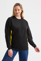 Unisex Two Tone Crew Neck Sweatshirt - 280gsm 60/40 Cotton-Rich | 5 Colours