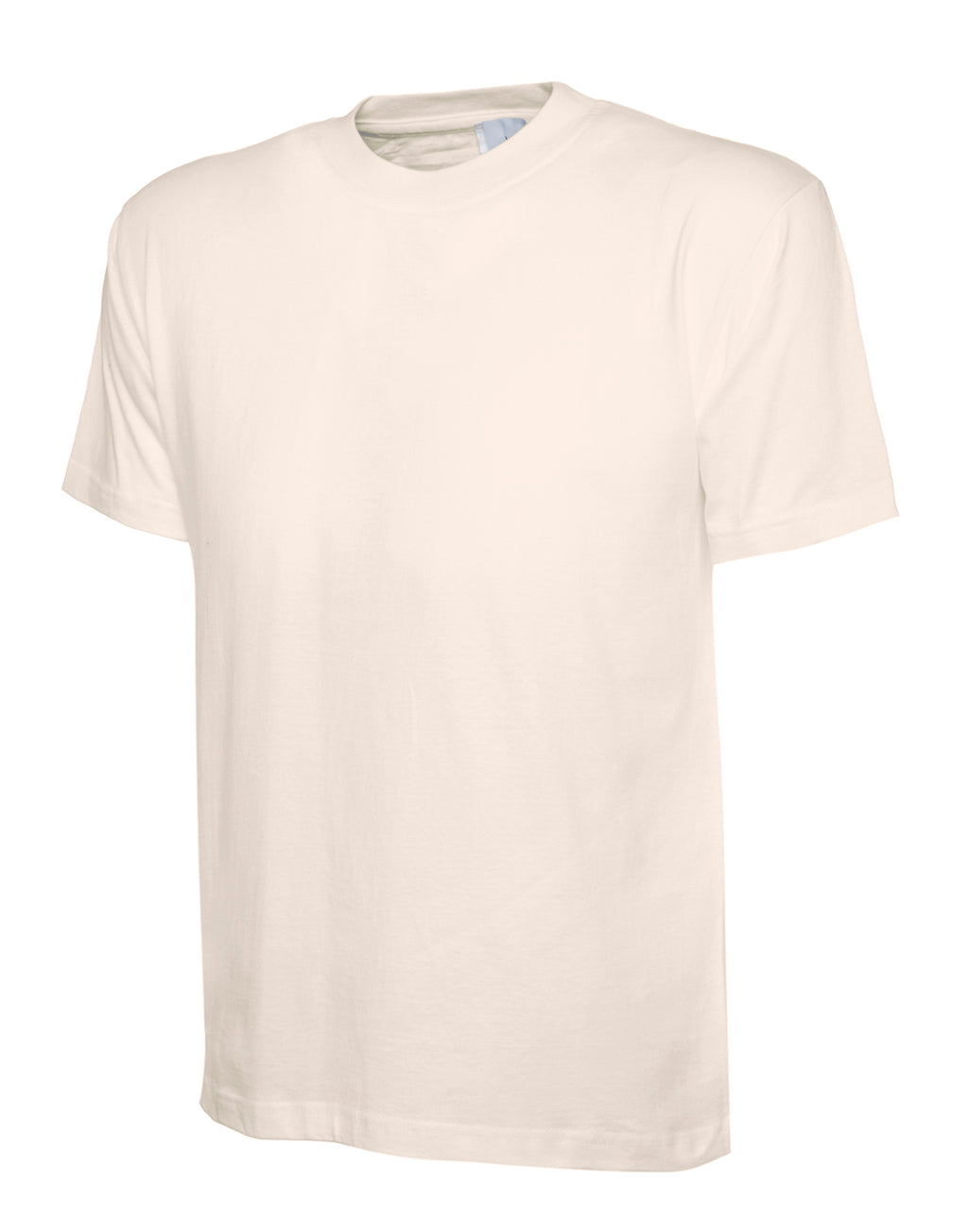 Classic T-shirt - Beige | Wrapandcover.co.uk Customised uniforms for workwear, schools, and organisations- fast UK delivery, no minimum orders.