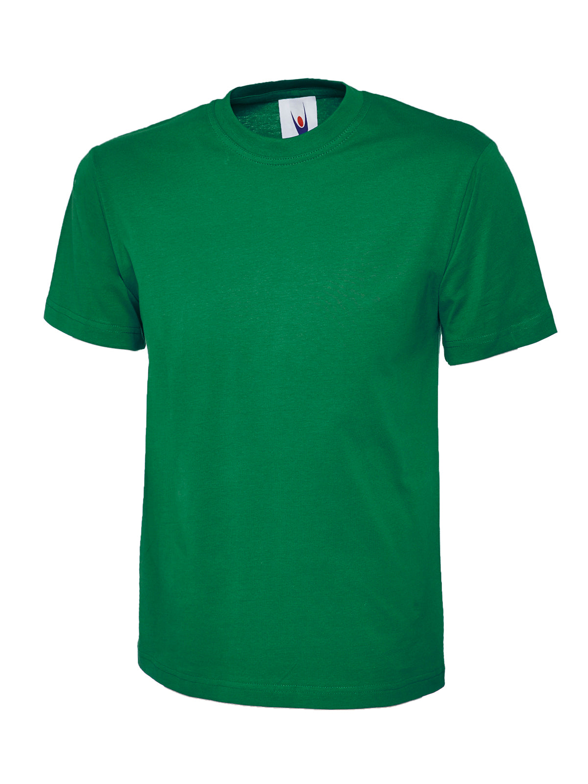 Classic T-shirt - Kelly Green | Wrapandcover.co.uk Customised uniforms for workwear, schools, and organisations- fast UK delivery, no minimum orders.