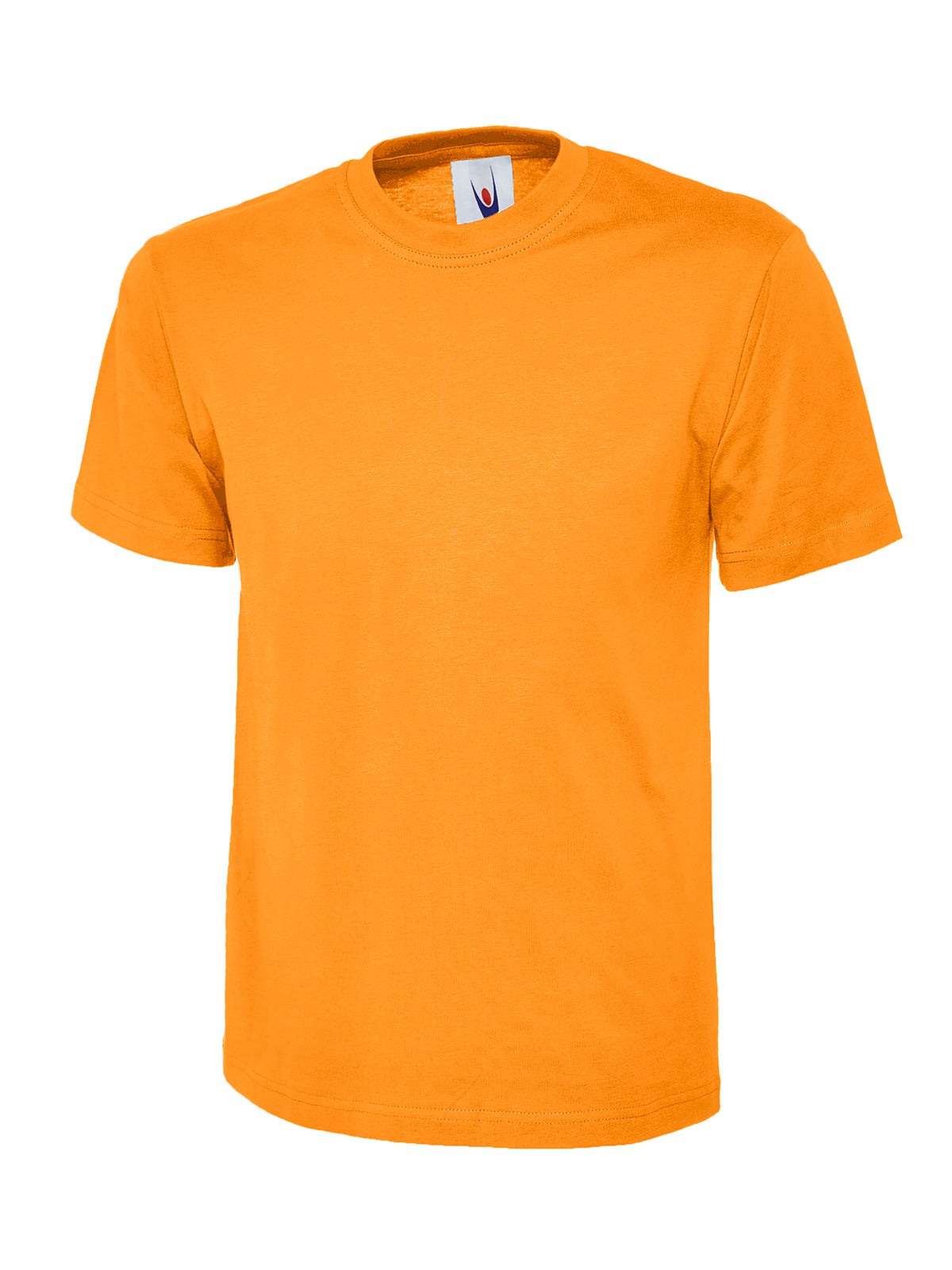 Classic T-shirt - Orange | Wrapandcover.co.uk Customised uniforms for workwear, schools, and organisations- fast UK delivery, no minimum orders.
