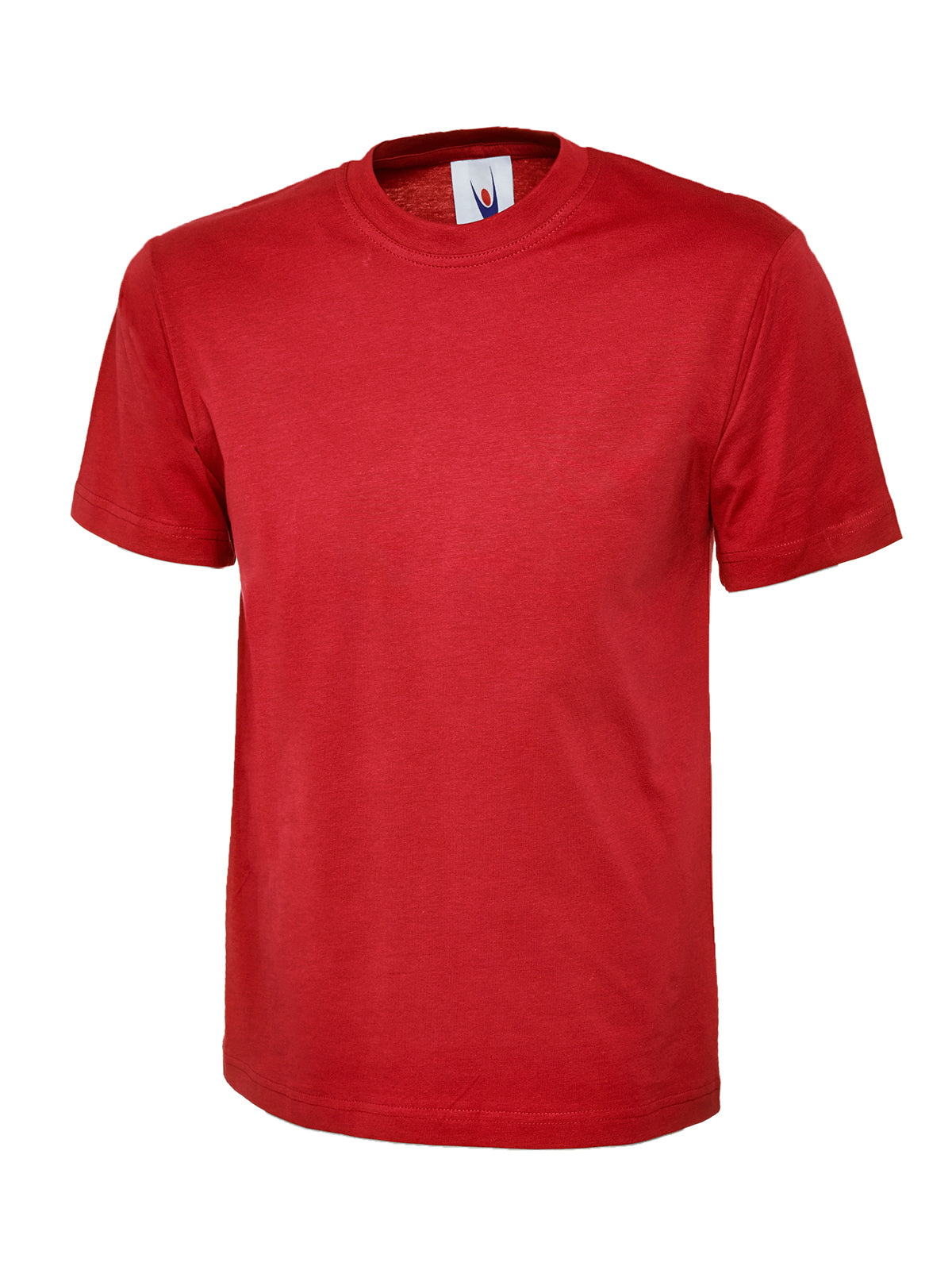 Classic T-shirt - Red | Wrapandcover.co.uk Customised uniforms for workwear, schools, and organisations- fast UK delivery, no minimum orders.