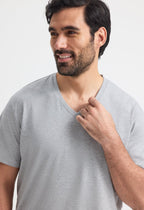 Unisex Classic V-Neck T-Shirt - 180gsm 100% Ring-Spun Combed Cotton | 4 Colours
