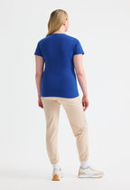Ladies' Classic V-Neck T-Shirt - 180gsm 100% Ring-Spun Combed Cotton | 5 Colours