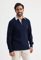 Unisex Classic Rugby Shirt - 280gsm 100% Ring-Spun Combed Cotton | 5 Colours