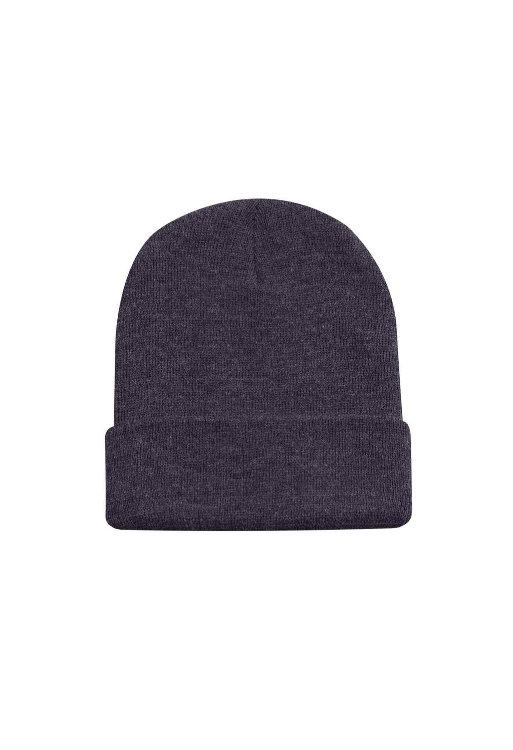 Heavyweight Cuffed Beanie - Charcoal - ONE - UC410 | Wrapandcover.co.uk Customised uniforms for workwear, schools, and organisations- fast UK delivery, no minimum orders.