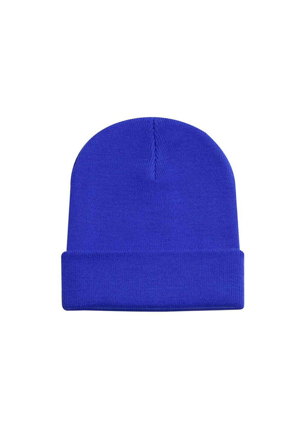 Heavyweight Cuffed Beanie - Deep Royal - ONE - UC410 | Wrapandcover.co.uk Customised uniforms for workwear, schools, and organisations- fast UK delivery, no minimum orders.